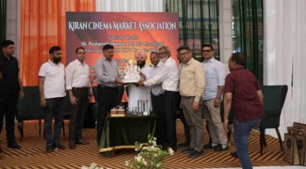 CCTV Project Inaugurated at Kiran Cinema Market Sector22 Chandigarh